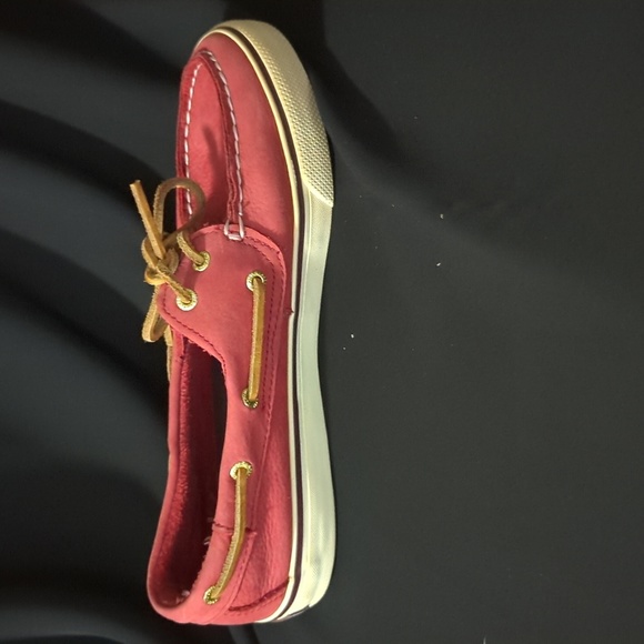 Sperry topsiders, red, size 8. Excellent condition. - Picture 8 of 11